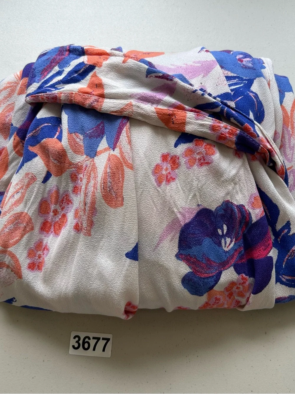 Women’s Maxi Skirt Floral White Blue Pink Boho XS Cottagecore